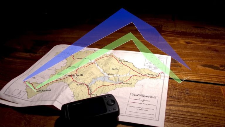 reconstructing routes with gps logs