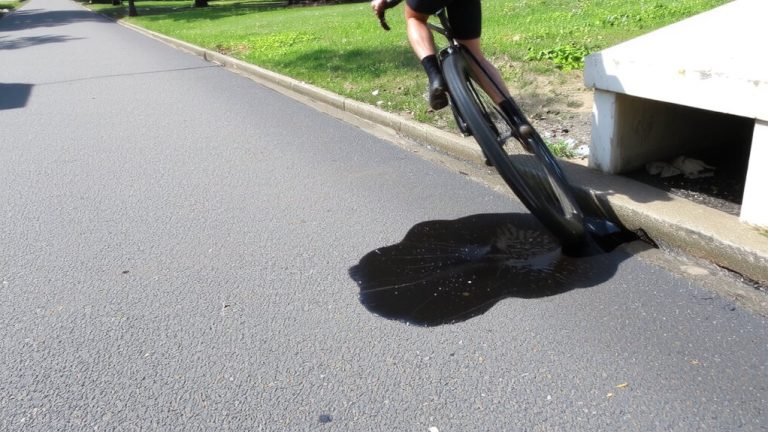 ride uphill after fill
