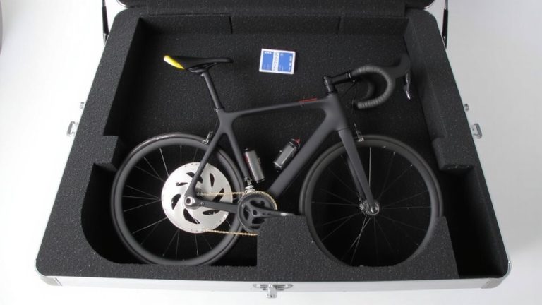 secure bike transport calibrated
