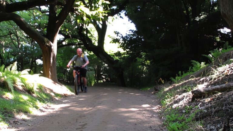 sharing space with e bike riders