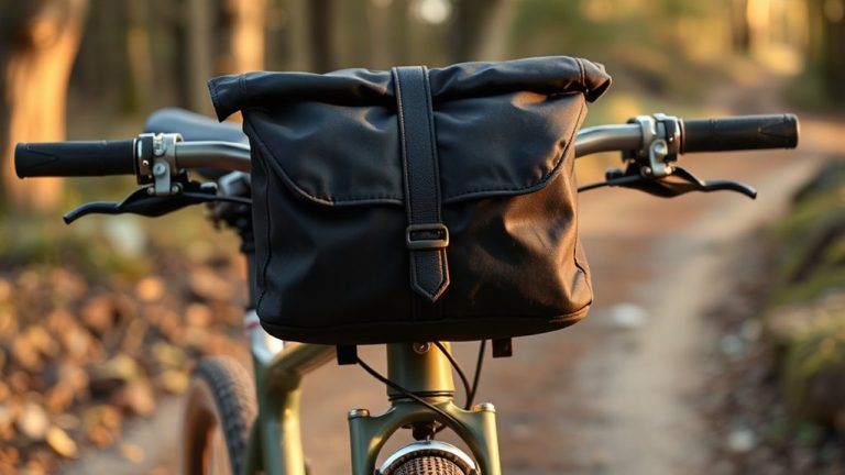 small handlebar bags cyclists use