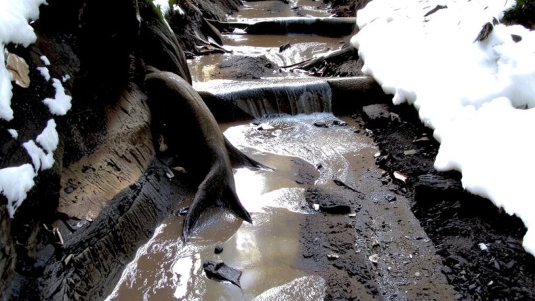 snowmelt impact on trail sustainability