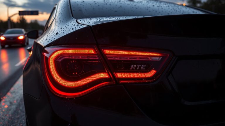stylish tail lights design
