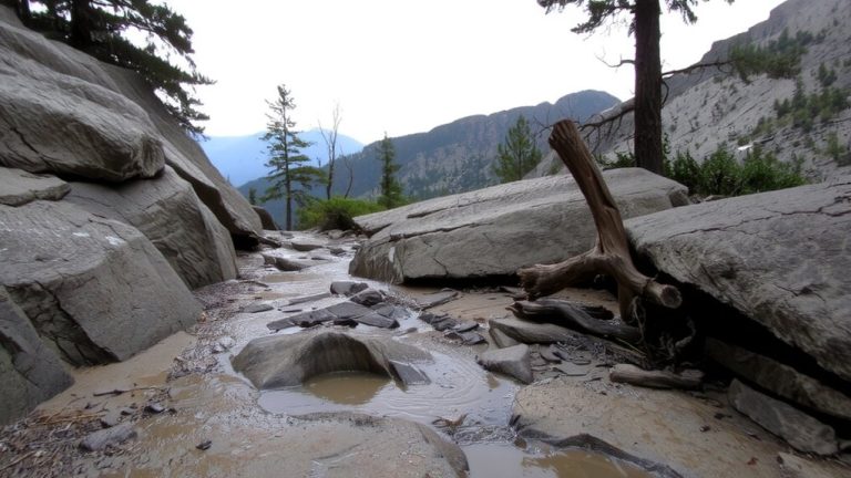 summer storms impact high trails