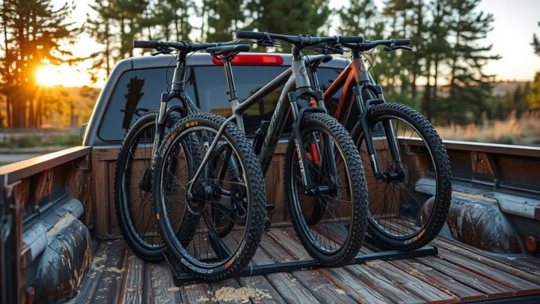 truck bed bike racks