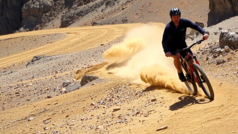 trust rear brake descending
