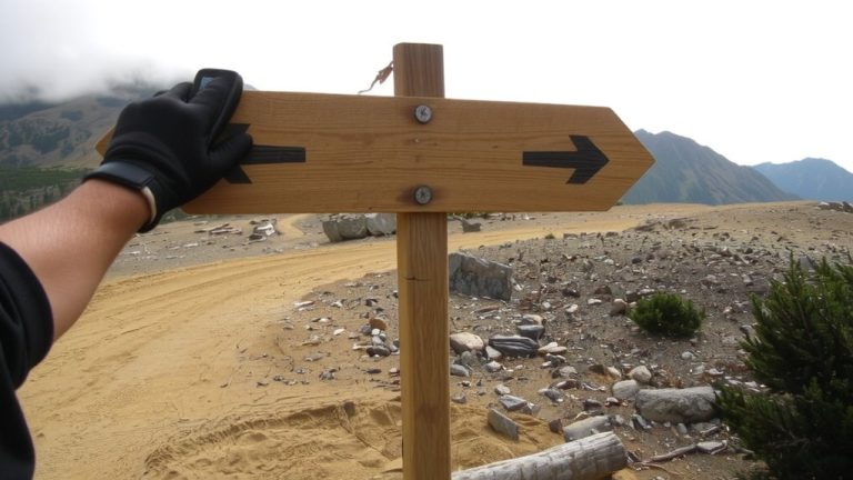 understanding trail signs abroad