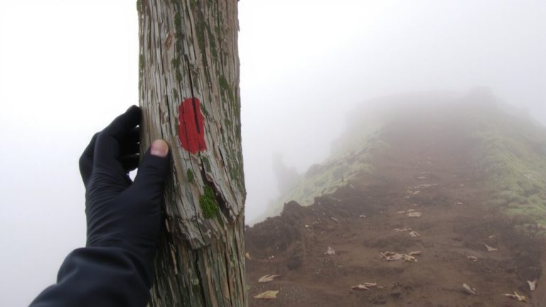 use tactile trail markers