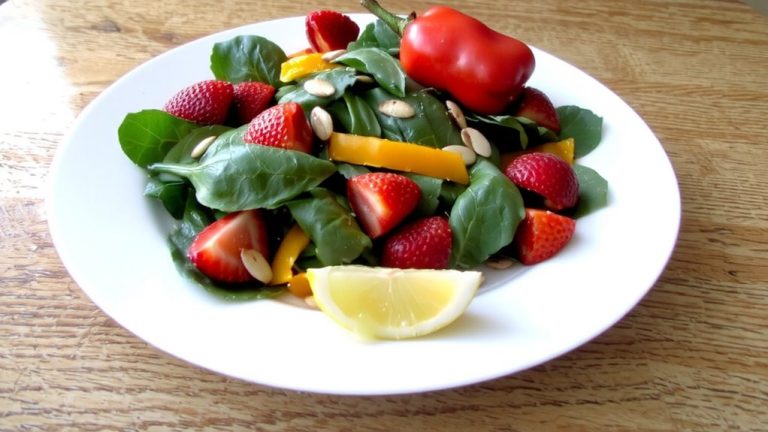 vitamin c with spinach