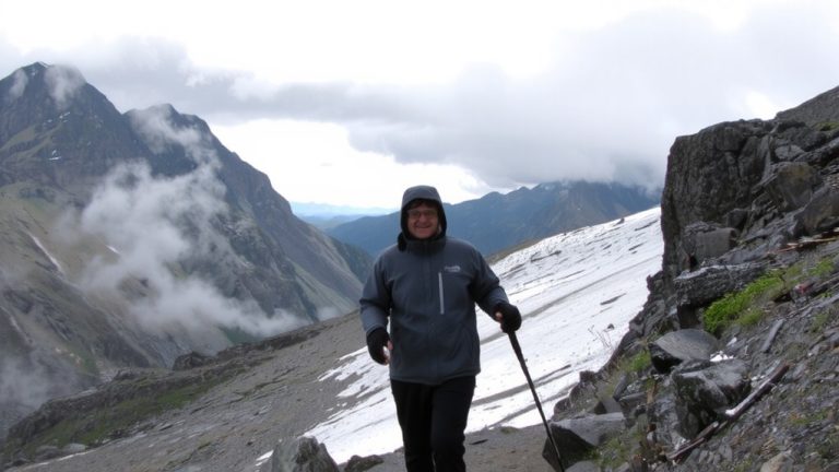 weather shifts in mountain passes