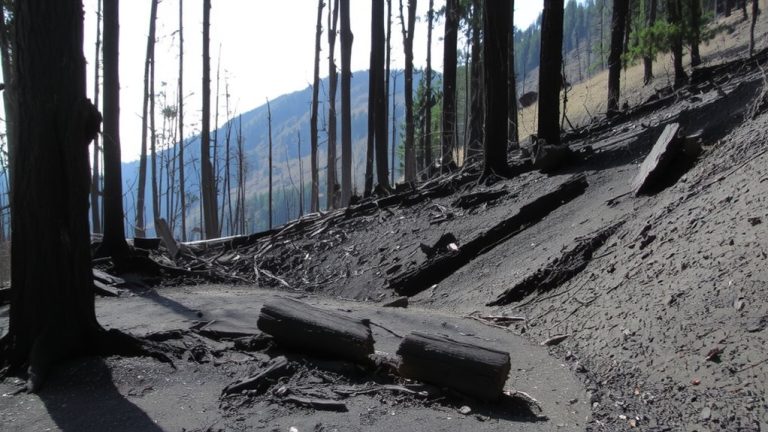 wildfire impact on trails