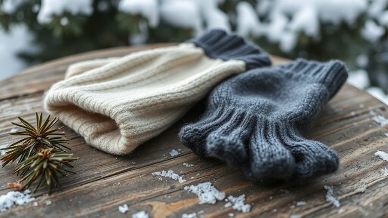 wool glove liners warmth