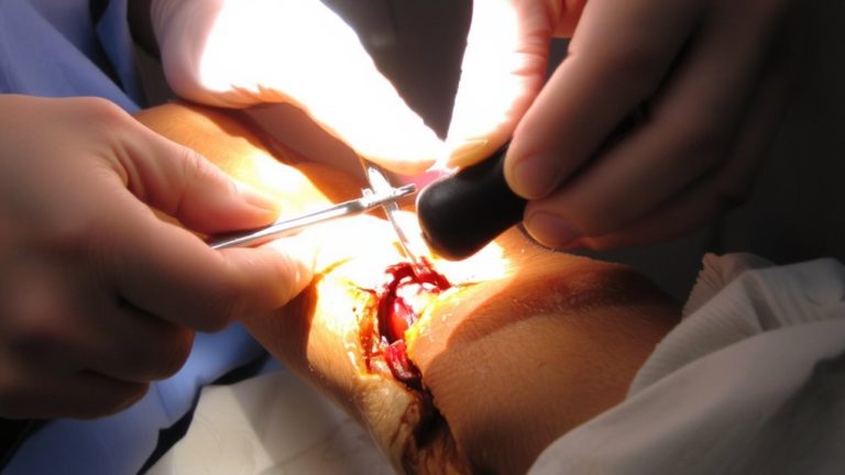 wrist flexor release reduces nerve compression