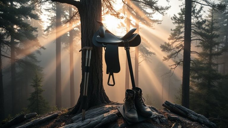 comfortable and safe hunting