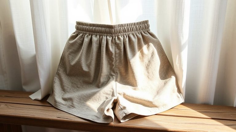 comfortable elastic waist shorts