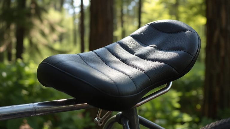 comfortable padded bike seats
