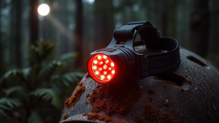 red light headlamps