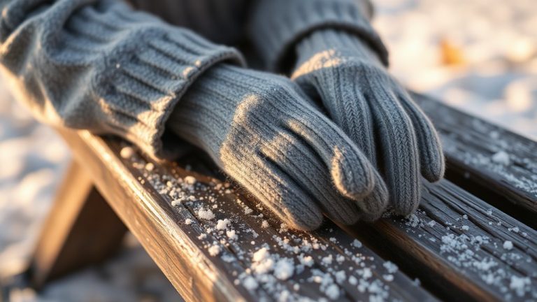 stylish and warm ladies gloves